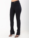 Calça Reta Escura Alepo Black-Jeans 1762140