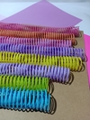 Espirales para encuadernacion de PVC | colores surtidos