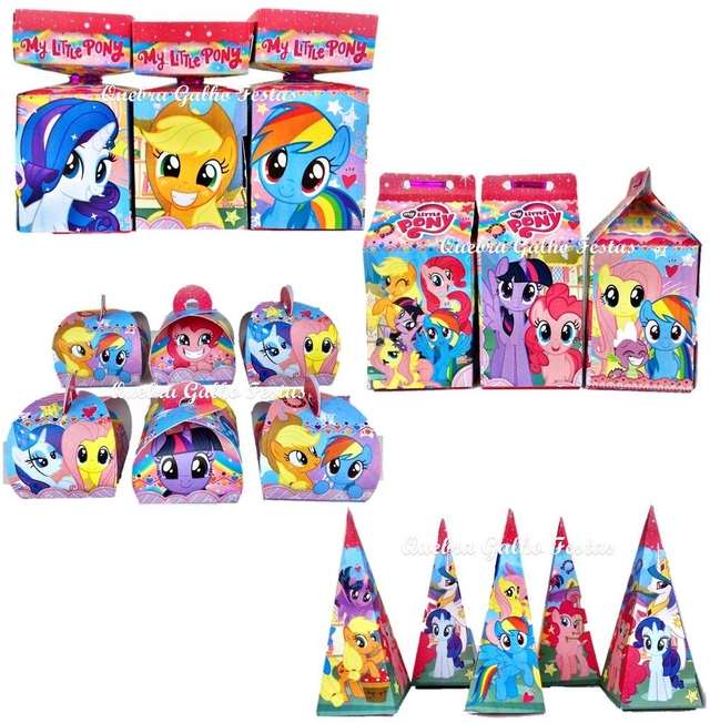 30 Apliques My Little Pony