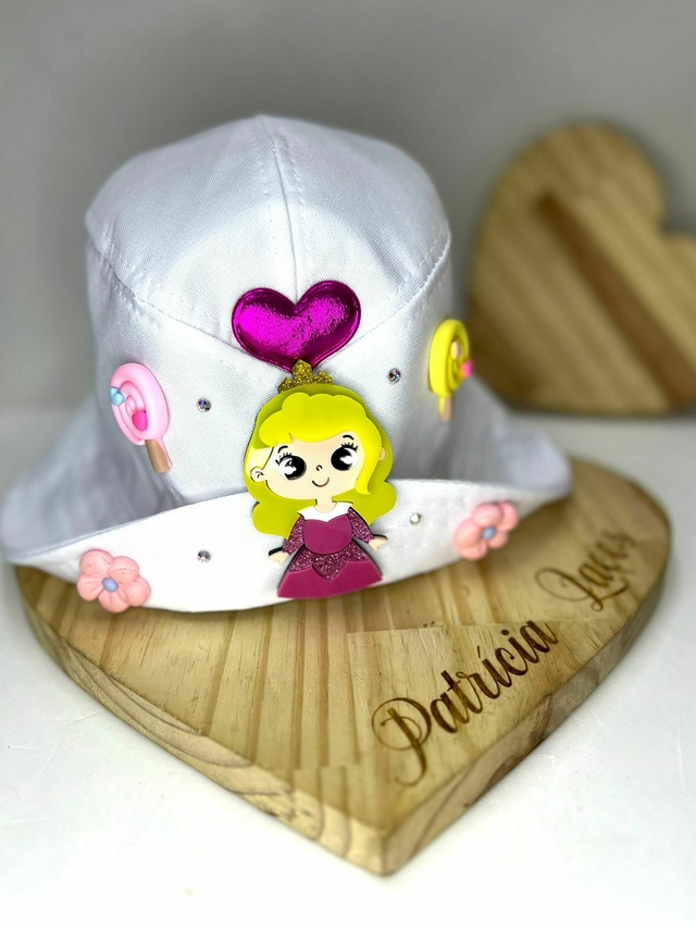 Chapéu Bucket Infantil - Princesa Aurora