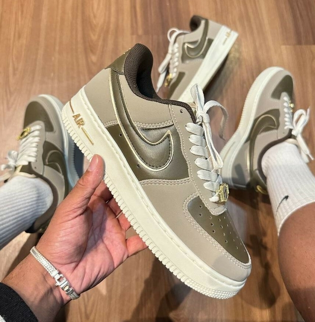 Nike olive best sale air force 1