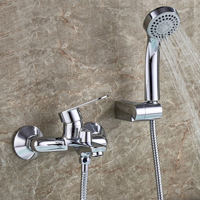 Ducha Monocomando Canilla Bano Duchador Mezcladora Ext