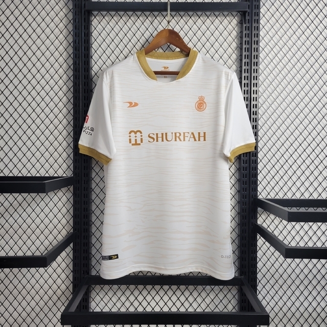 Camisa do Al Nasr II 22 23 Torcedor Masculino Branca I R10STORE