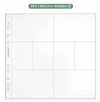 Plásticos para Álbum 30,5 x 30,5cm - Modelo 2 | JuJu Scrapbook