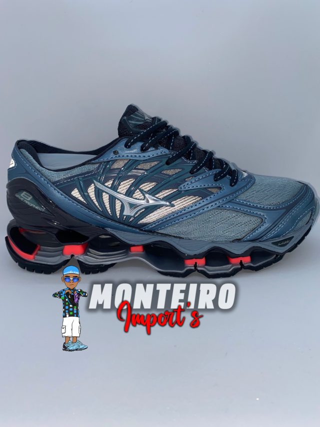 Mizuno Prophecy 8 Azul Com Salmao