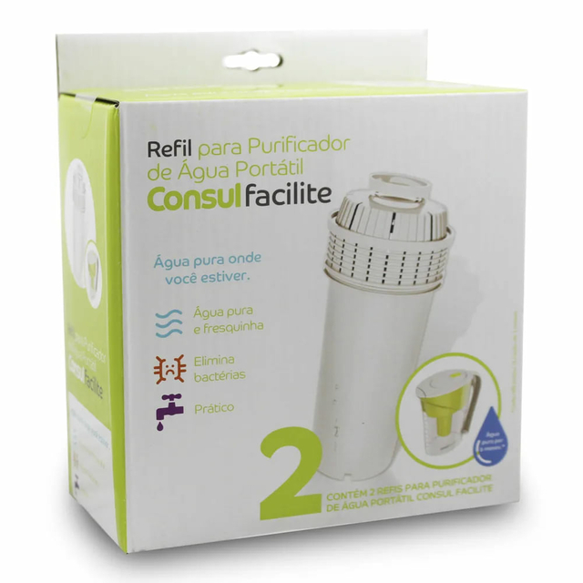 efil Filtro Consul - Pack com 2 | H2O Purificadores