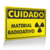 Placa Cuidado - Material Radioativo