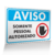 Placa Aviso - Somente Pessoal Autorizado