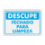 Placa - Desculpe Fechado para Limpeza