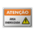 Placa Atenção - Área Energizada - comprar online