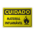 Placa Cuidado - Material Inflamável - comprar online