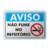 Placa Aviso - Não Fume no Refeitório - comprar online