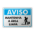 Placa Aviso - Mantenha a Área Limpa - comprar online