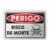 Placa Perigo - Risco de Morte - comprar online