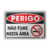 Placa Perigo - Não Fume Nesta Área - comprar online