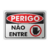 Placa Perigo - Não Entre - comprar online