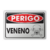 Placa Perigo - Veneno - comprar online