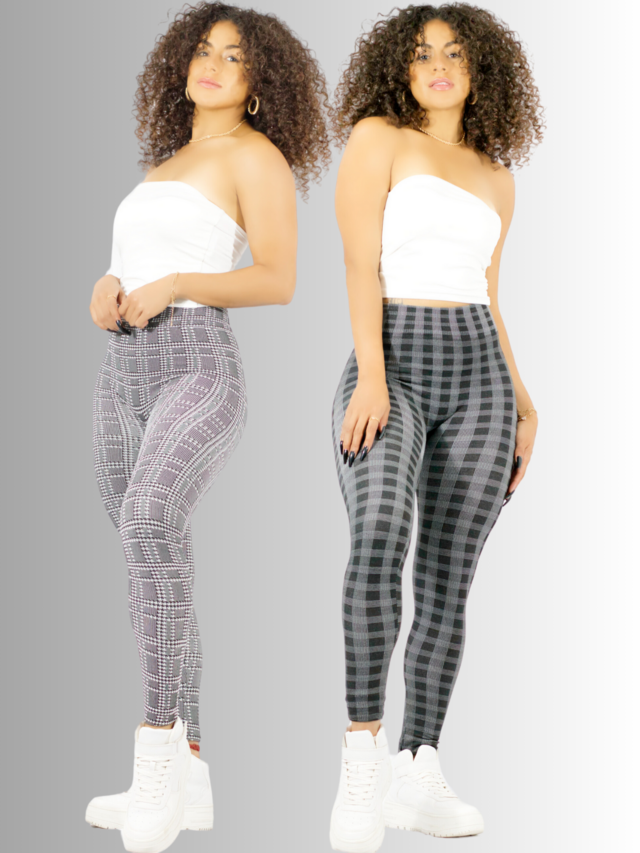 Leggins a cuadros sale