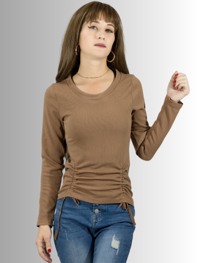 Sueter Mujer Sueteres Casual Sweater Dama Blusa Manga Larg