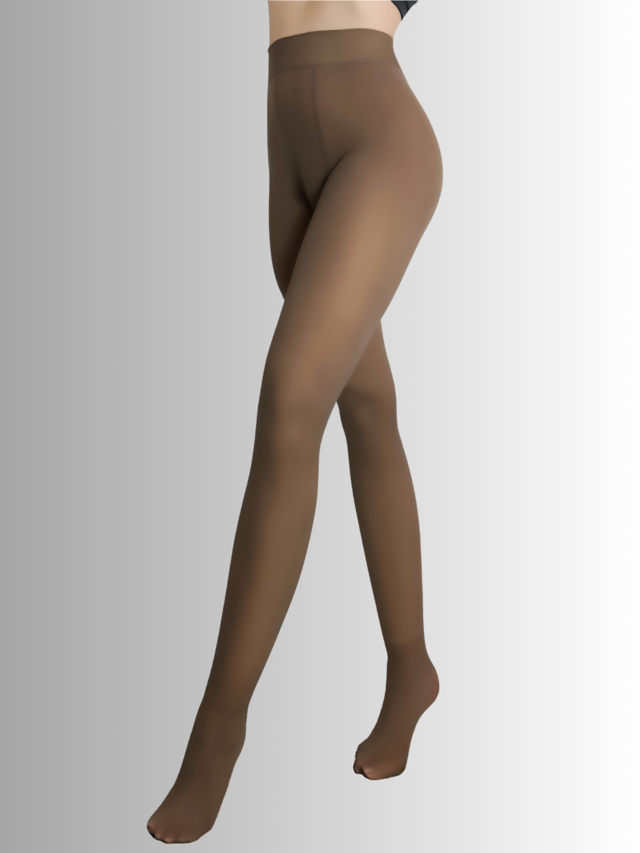 Mallones Mujer Térmico Leggings Elegantes Mallas Stretch