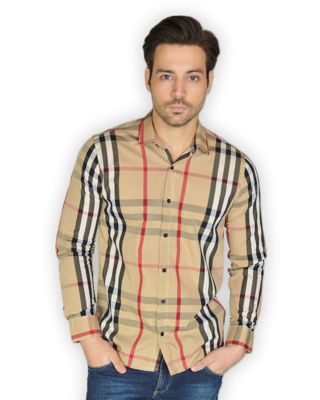 Camisa xadrez burberry masculina hotsell