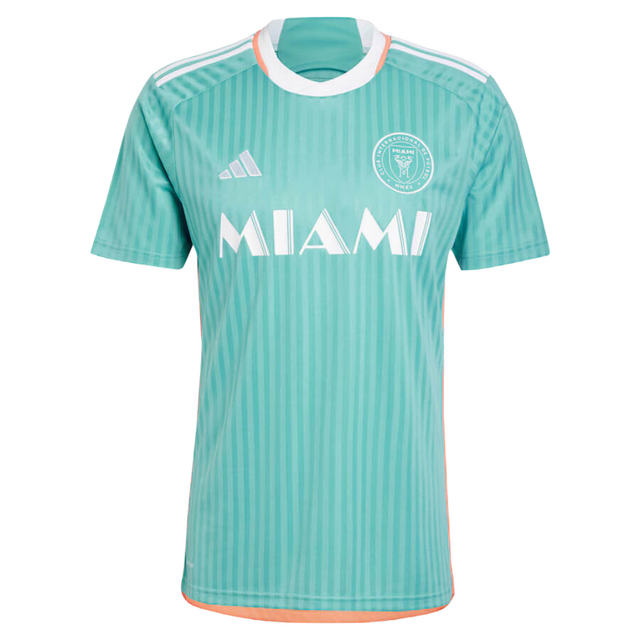 Camiseta Inter Miami Third 2024 2025 Verde Aficionado Hombre Adidas
