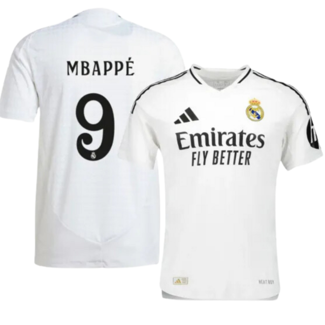 Real Madrid Home 24 25 Kylian Mbappe Jersey 9 Adidas Men s Fan Shir