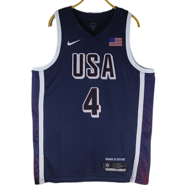 USA Basketball Jersey Olympics 2024 Dress Like Champions