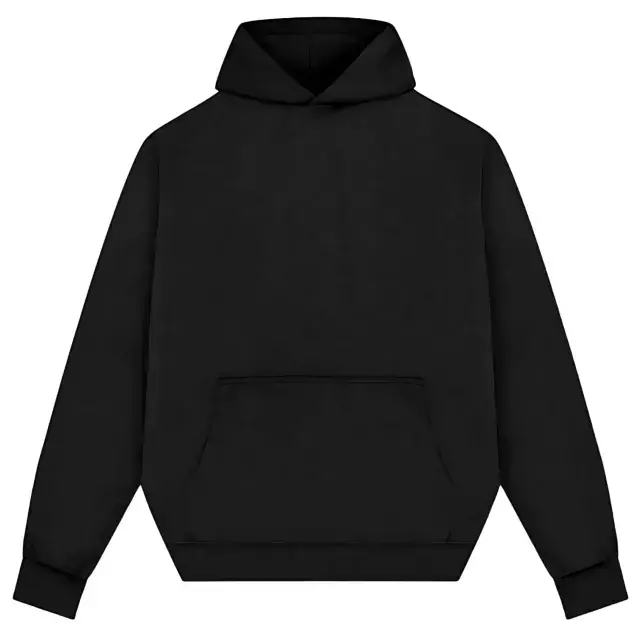 BUZO OVERSIZE RELAX NEGRO 900G