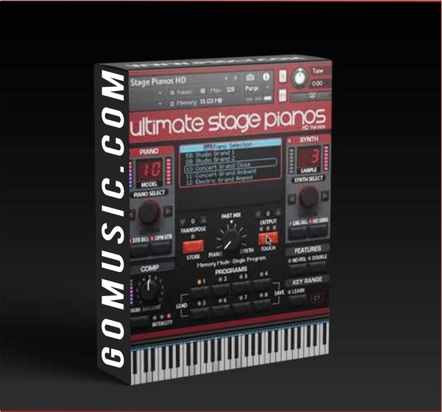 Livraria Ultimate Stage Pianos for Kontakt
