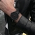 Reloj Abaco Verne Acero negro cuotas sumergible hombre Colt 