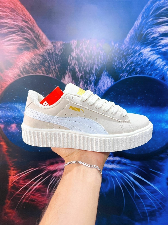 TENIS PUMA SUEDE XL BEGE MR. SHOES OUTLET