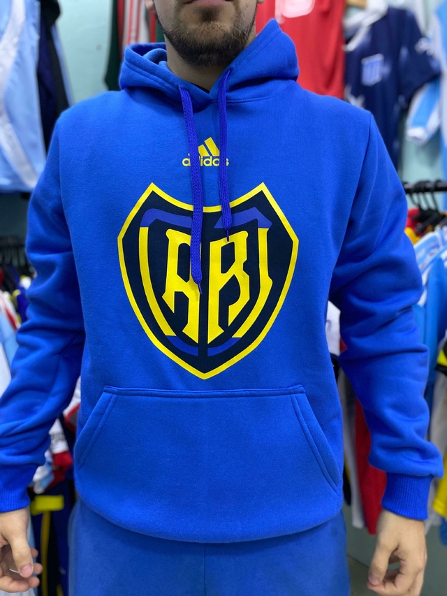 BUZO CANGURO DE BOCA JUNIORS 2024
