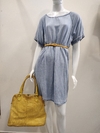 vestido jeans casual -G-