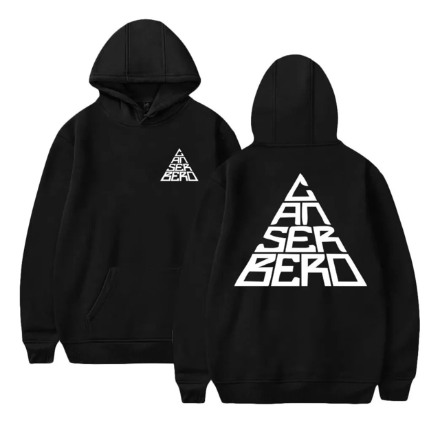 Canserbero logo Triangulo Buzo Canguro Algodon Hip Hop