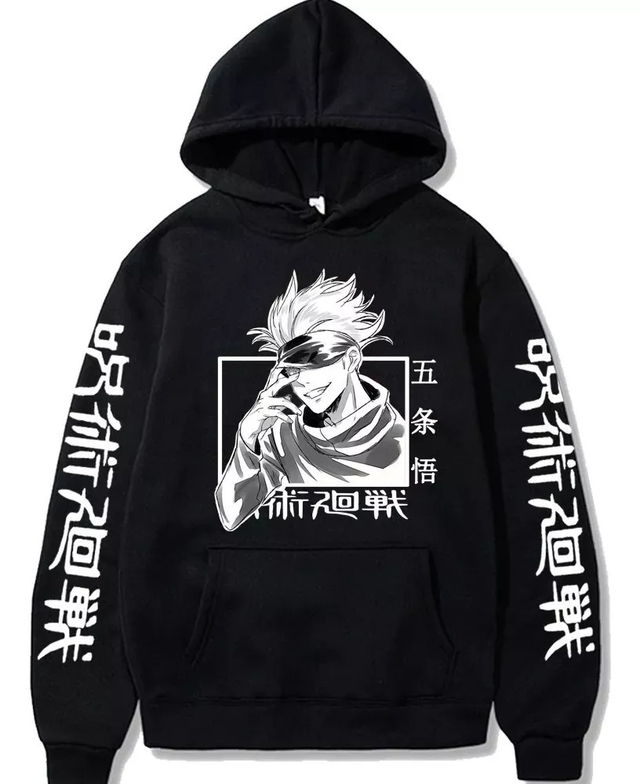 Jujutsu Kaisen buzo Canguro Capucha Anime Otaku Manga