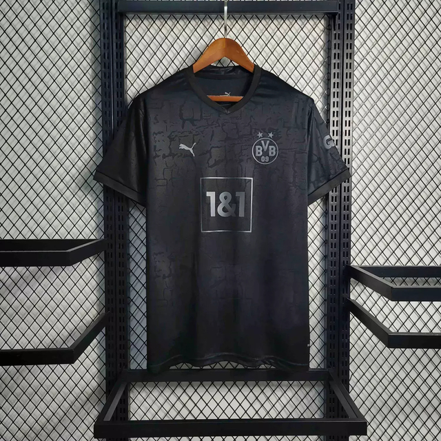 Remera del borussia dortmund negra hotsell