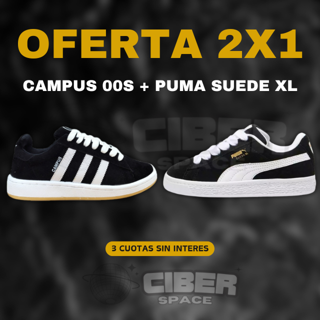 CAMPUS 00S PUMA SUEDE XL OFERTA 2X1