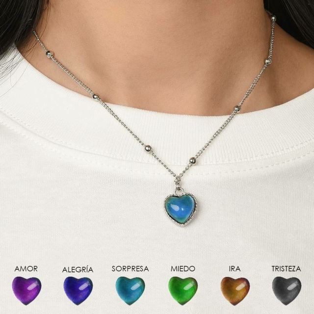 Collares que cambian de color segun el estado de animo sale
