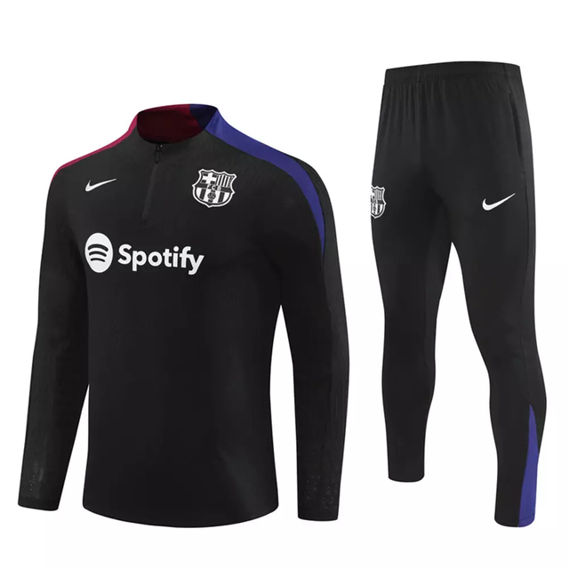 FC Barcelona 2024 25 Conjunto Deportivo Negro