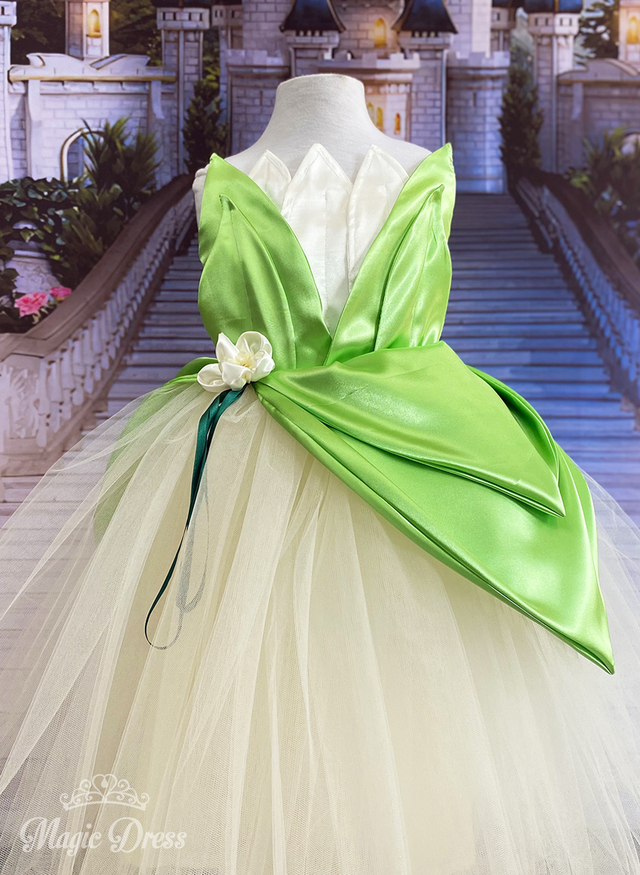 Vestido inspirado Tiana de La Princesa y el Sapo de Disney