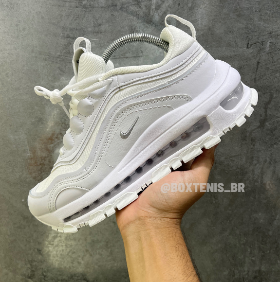 Air max 97 triple white mens deals