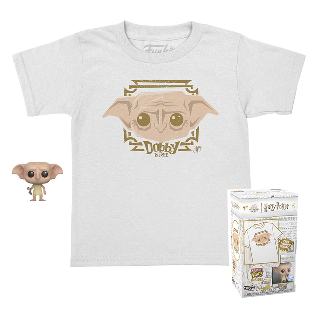 Funko Pocket Pop Camiseta Dobby Harry Potter Emporio Toys