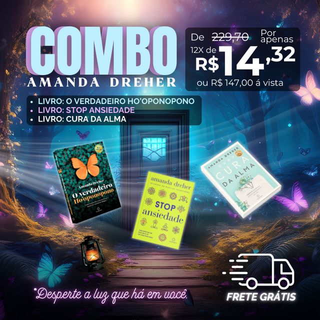 COMBO AMANDA DREHER Comprar em Luz da Serra Editora 