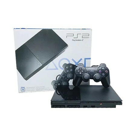 Console PlayStation 2 Slim Preto Sony