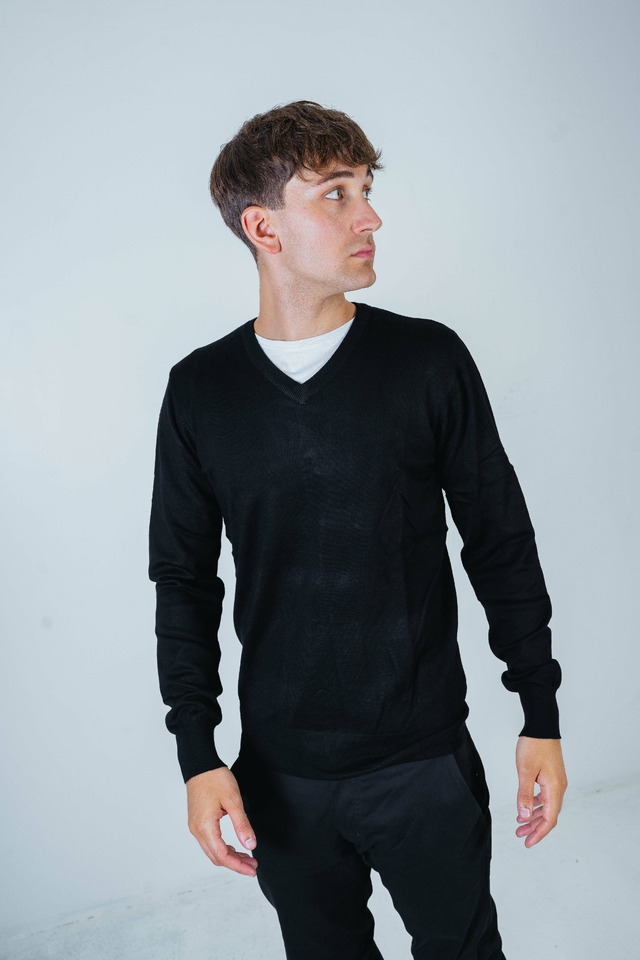 SWEATER ESCOTE EN V Comprar en Varonil Sastreria
