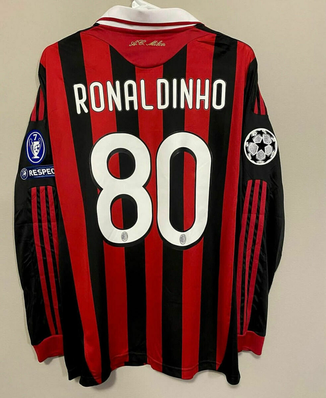Ronaldinho camiseta milan hotsell