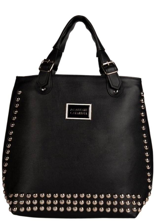 Cartera Tachas Eco Cuero Agarrate Catalina Whimsiville