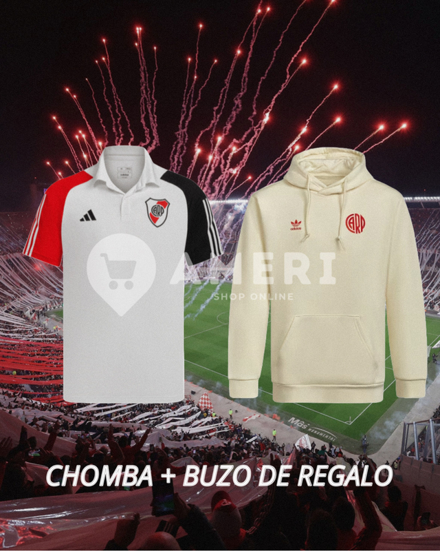 CHOMBA RIVER PLATE BUZO DE REGALO AMERI SHOP