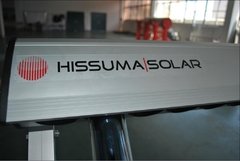 Colector solar heat pipe 30 tubos HISSUMA SOLAR - HISSUMA MATERIALES